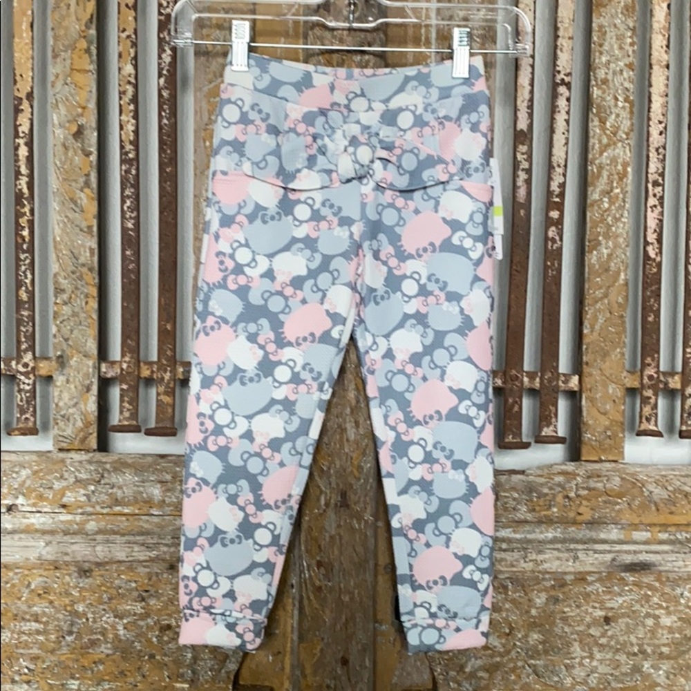 HELLO KITTY LOGO PANT GIRLS 4 T NEW